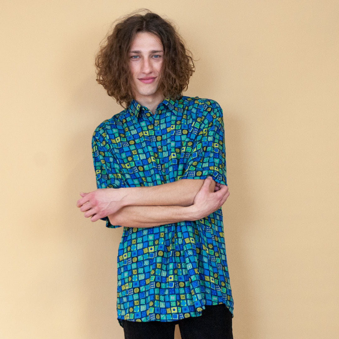 Vintage crazy pattern shirts Τρελοπουκάμισα Jenny Blond