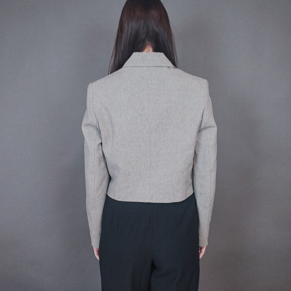 VIN-OUTW-33426 Vintage σακάκι μπεζ M