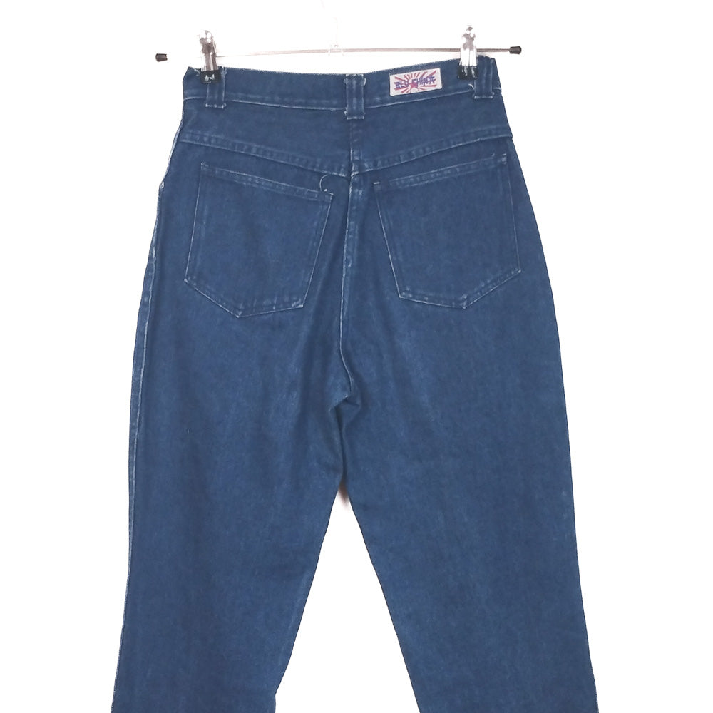 VIN-TR-35136 Vintage denim ψηλόμεσο γυναικείο παντελόνι S-M