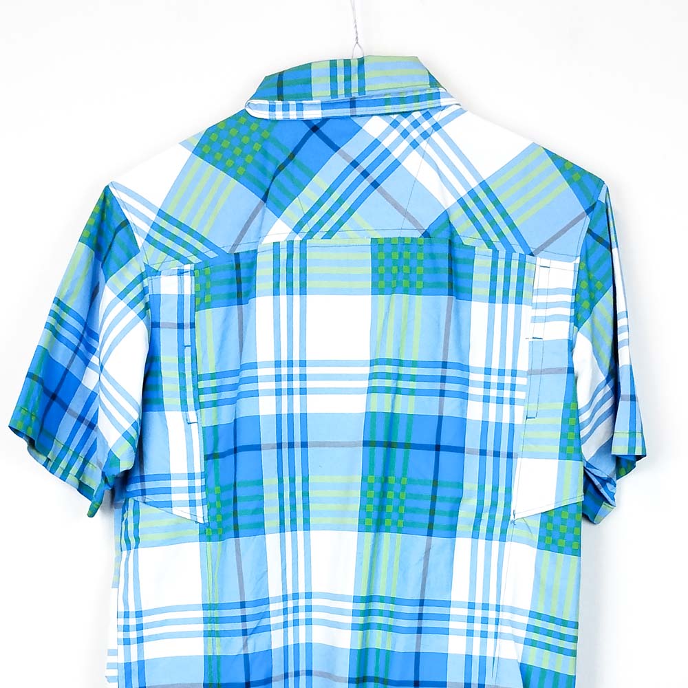 VIN-SHI-31160 Preloved πουκάμισο unisex καρό Columbia S