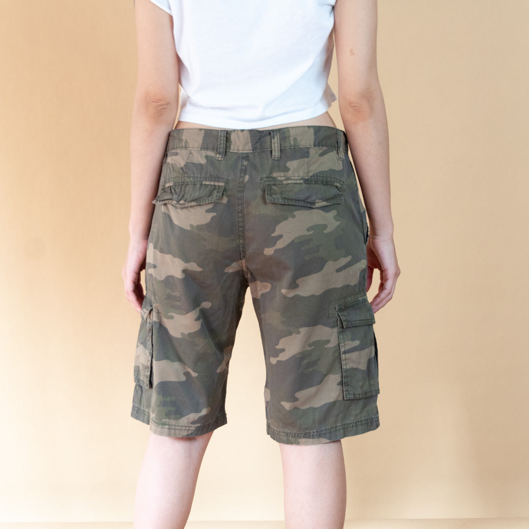 VIN-TR-24126 Vintage βερμούδα cargo L