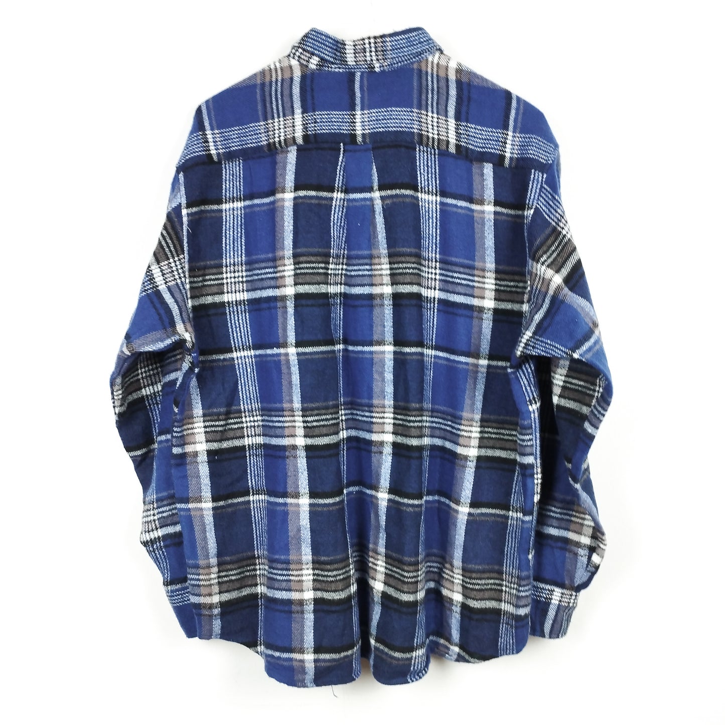 VIN-SHI-28967 Vintage πουκάμισο καρό βαμβακερό 2XL