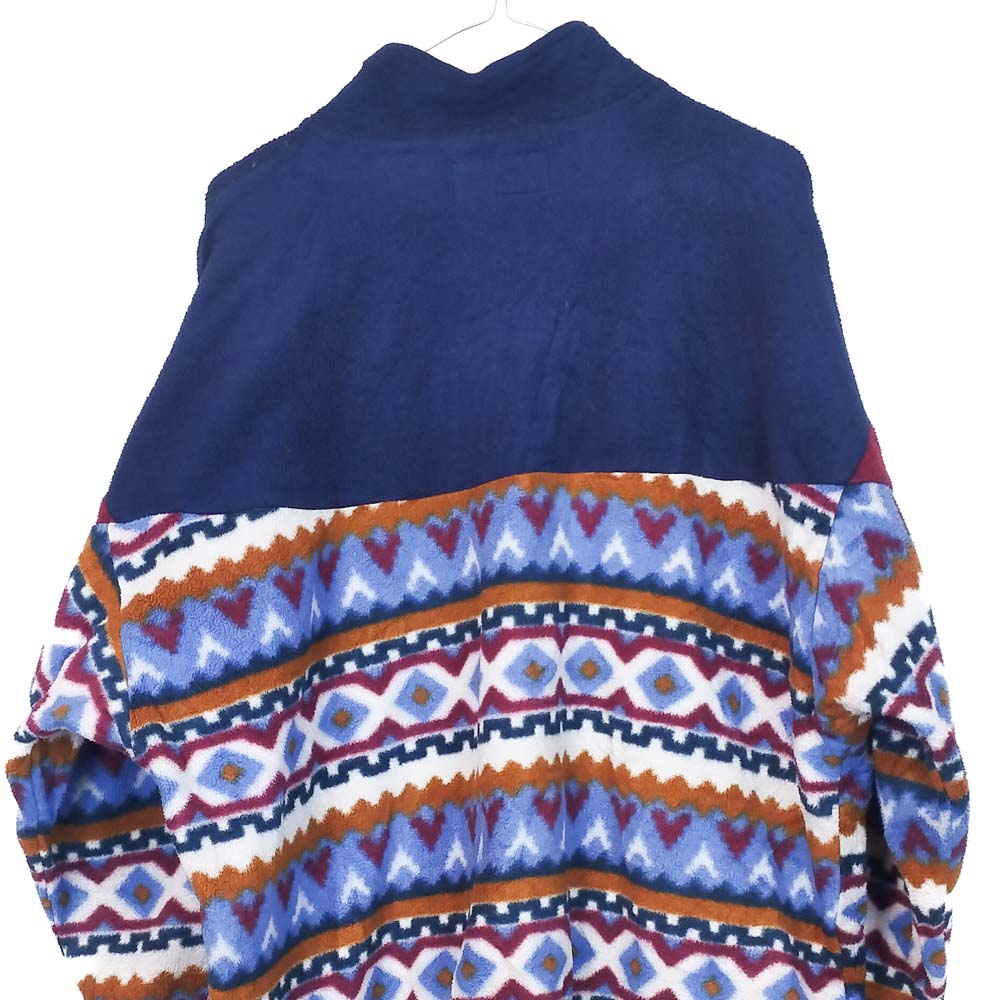 VIN-SW-33714 Vintage crazy φλις μπλούζα unisex L