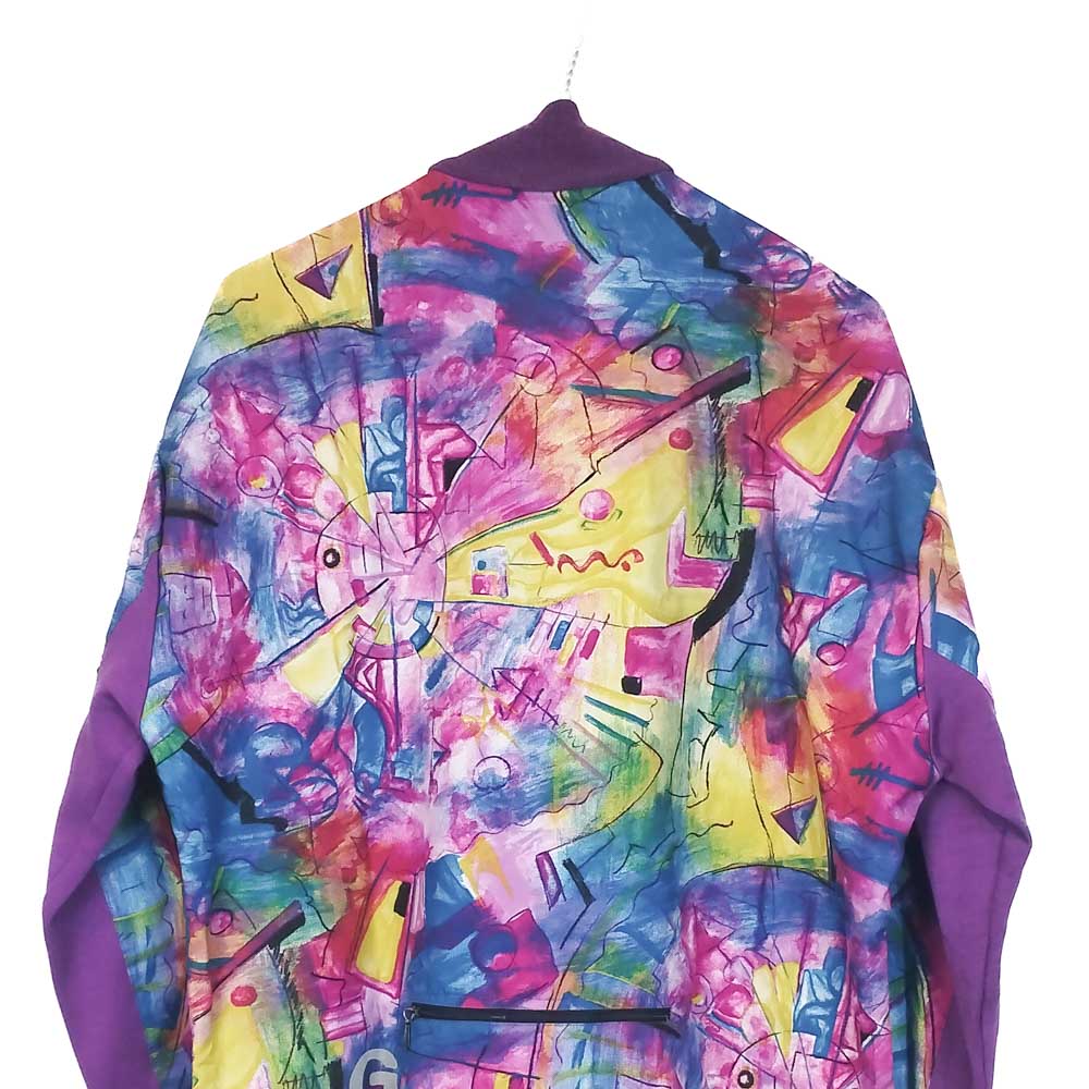 VIN-SW-34417 Vintage ποδηλατική ζακέτα unisex 90's style M