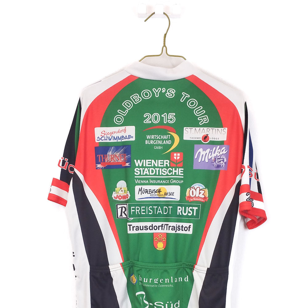 VIN-TEE-35306 Vintage cycling jersey unisex L