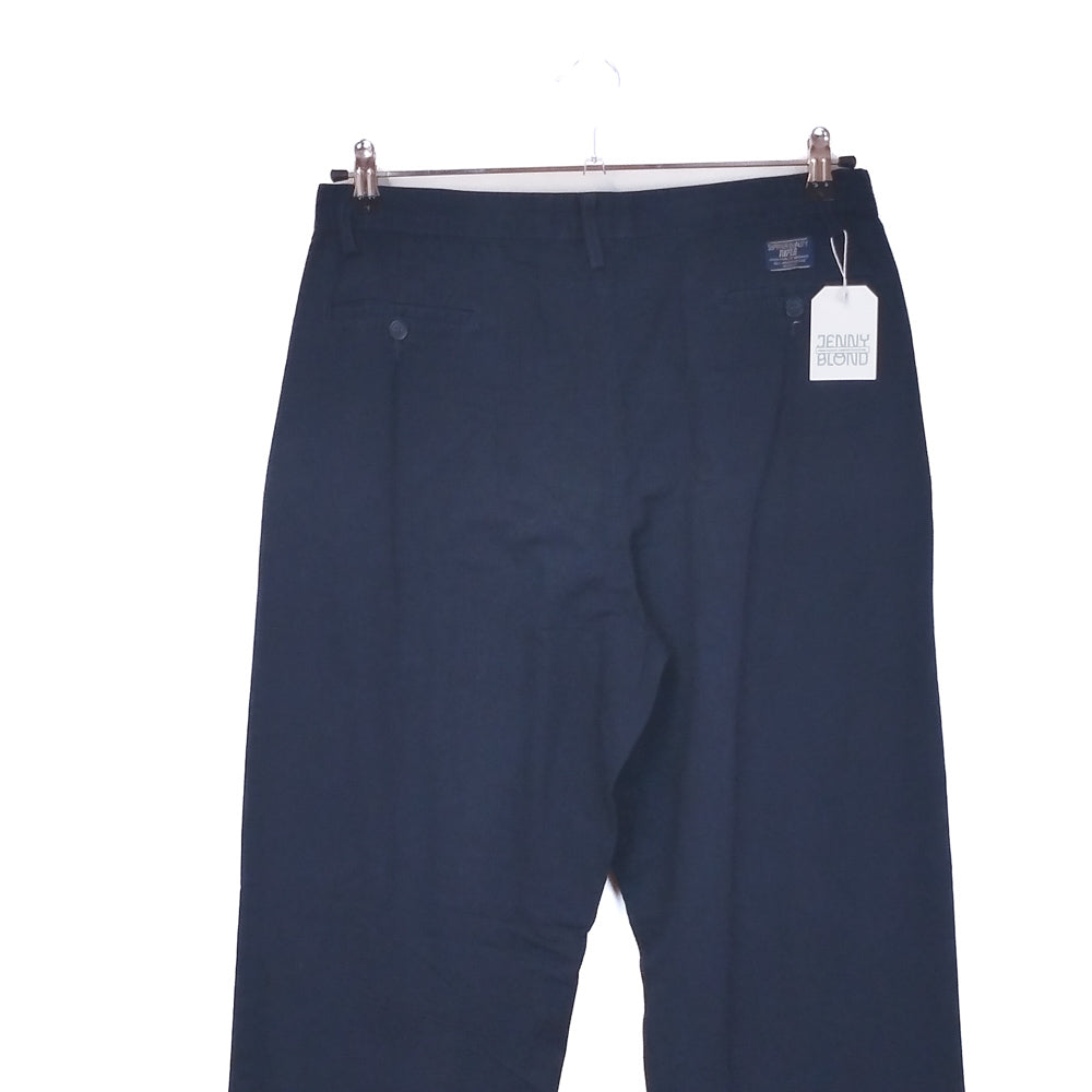 VIN-TR-35132 Vintage παντελόνι denim αντρικό με πιέτες L