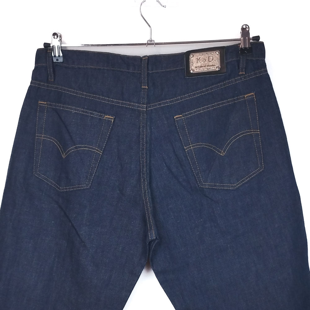 VIN-TR-35070 Vintage denim βερμούδα L