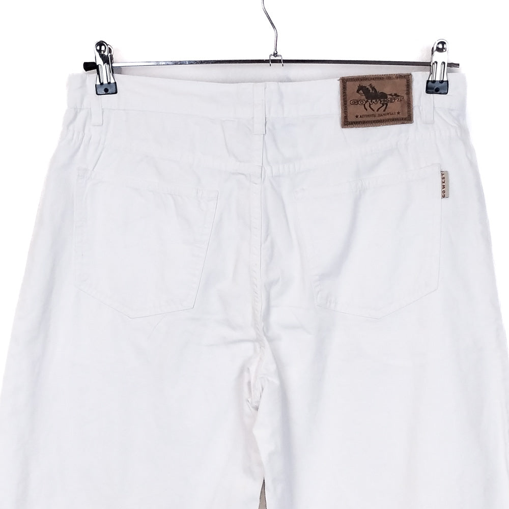 VIN-TR-35075 Vintage denim γυναικεία βερμούδα L-XL