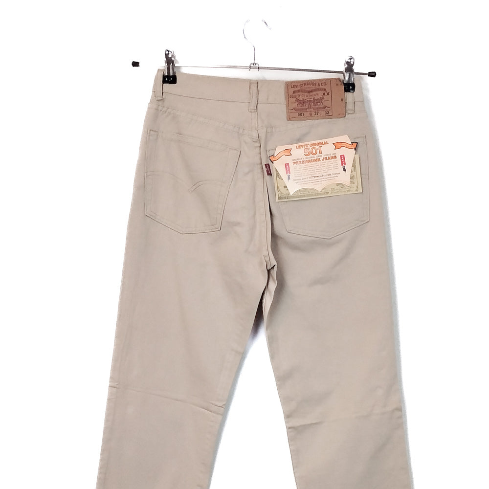 VIN-TR-35096 Vintage denim παντελόνι Levi's 501 deadstock W27 L32