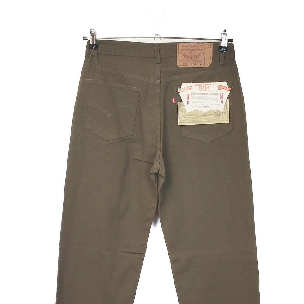 VIN-TR-35100 Vintage denim παντελόνι Levi's 501 deadstock W33 L32