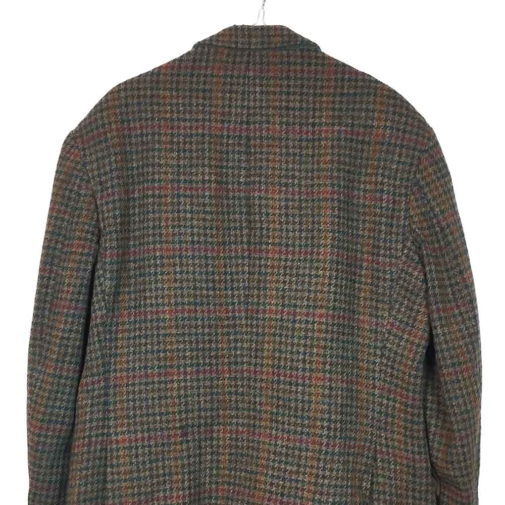 VIN-OUTW-33527 Vintage σακάκι μάλλινο Harris Tweed