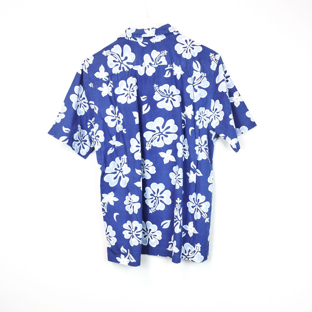VIN-SHI-30415 Vintage πουκάμισο Hawaiian print M