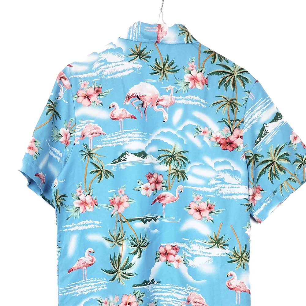 VIN-SHI-34990 Vintage πουκάμισο hawaiian style S