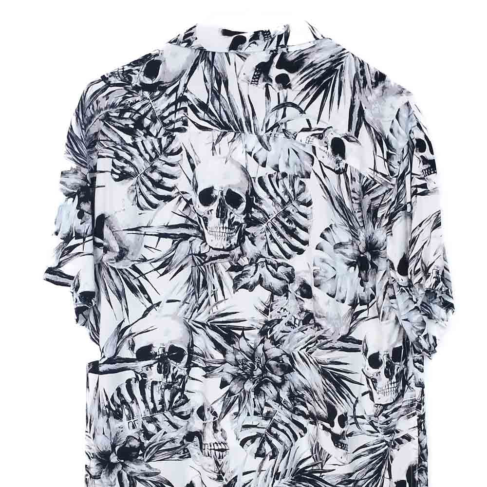 VIN-SHI-35015 Vintage πουκάμισο βισκόζη hawaiian style L
