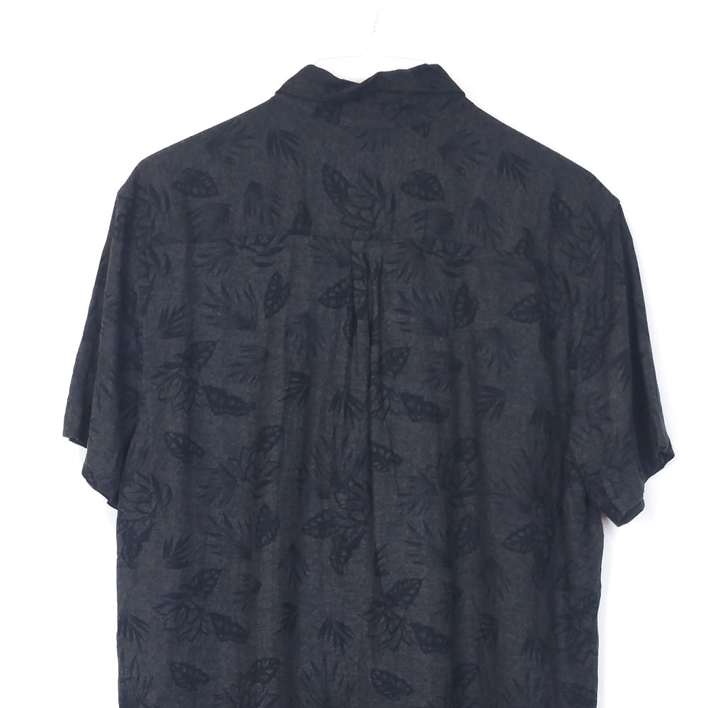 VIN-SHI-34977 Vintage πουκάμισο hawaiian style L