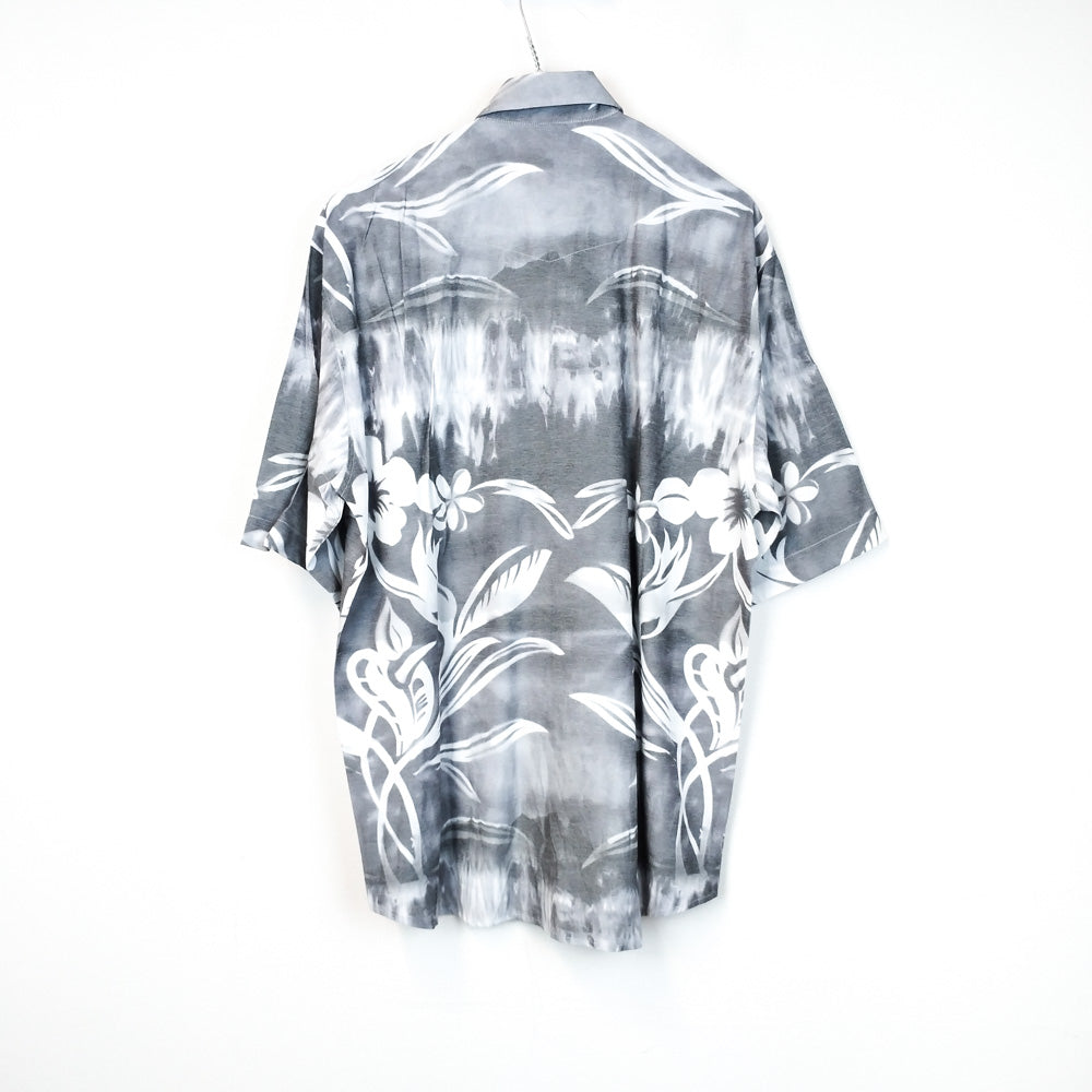 VIN-SHI-30424 Vintage πουκάμισο Hawaiian print M