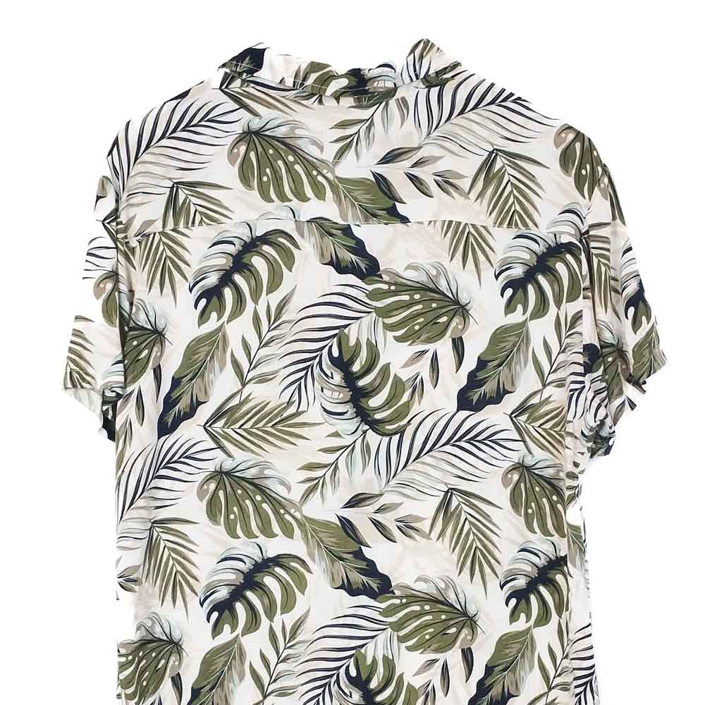 VIN-SHI-34968 Vintage πουκάμισο βισκόζη hawaiian style M