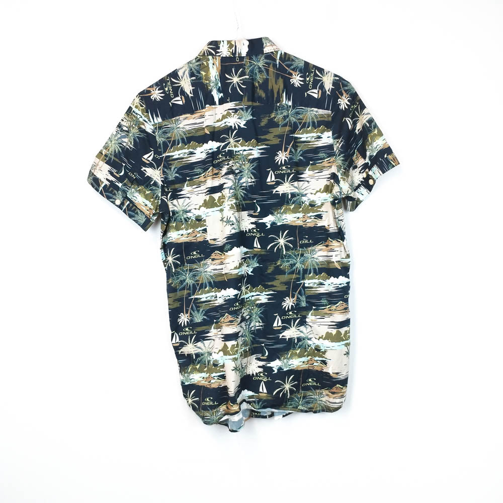 VIN-SHI-30412 Vintage πουκάμισο Hawaiian print O'Neill S