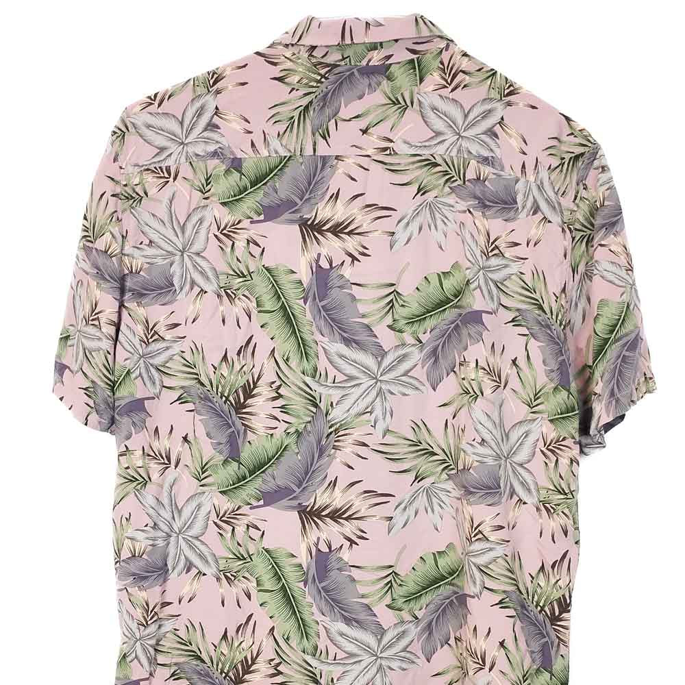 VIN-SHI-34996 Vintage πουκάμισο βισκόζη hawaiian style S