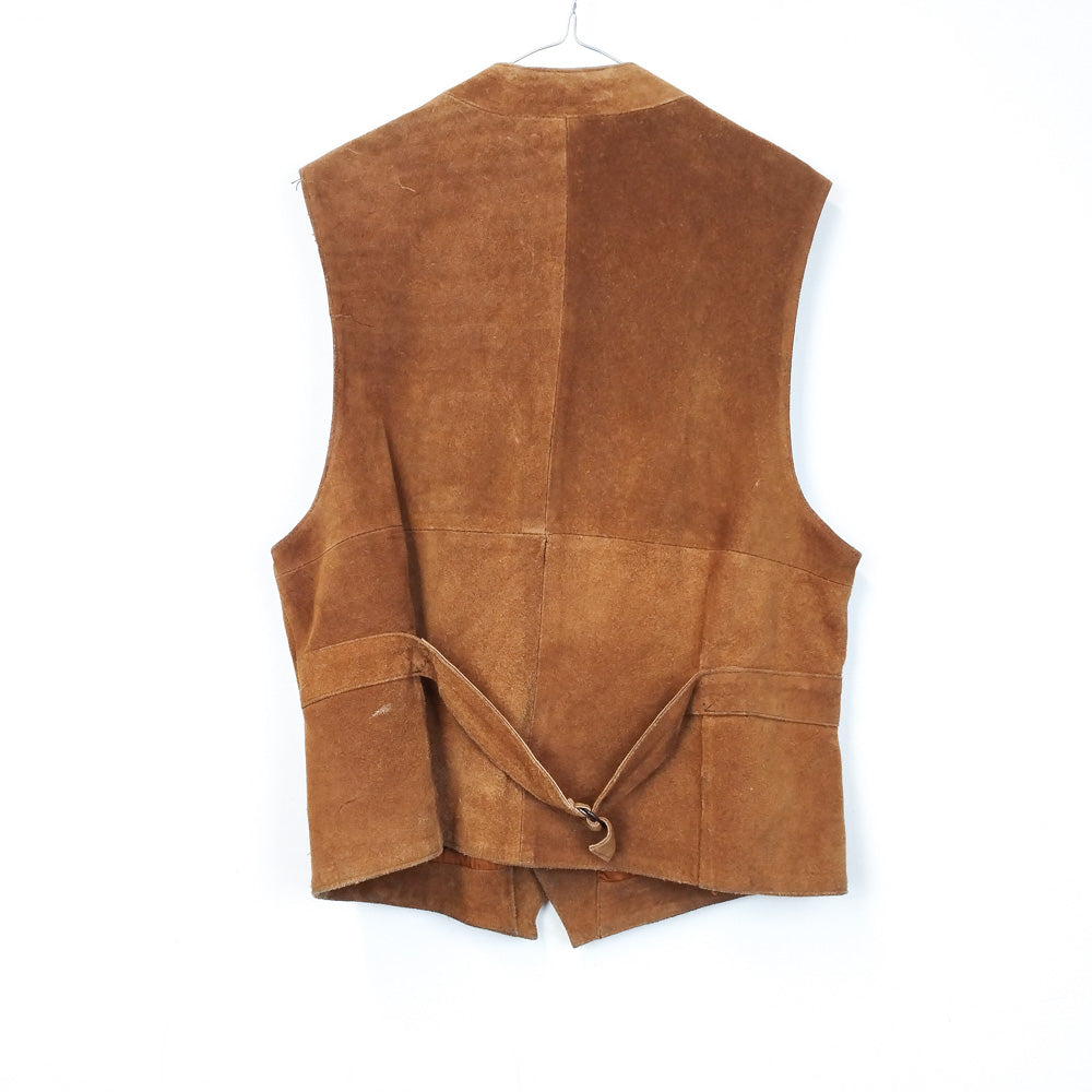 VIN-OUTW-31026 Vintage γιλέκο suede L