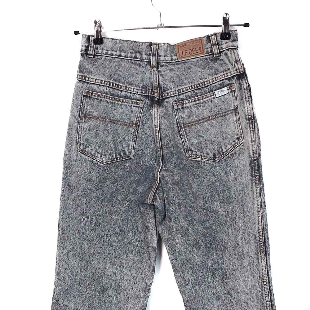 VIN-TR-34326 Vintage ψηλόμεσο τζιν παντελόνι S