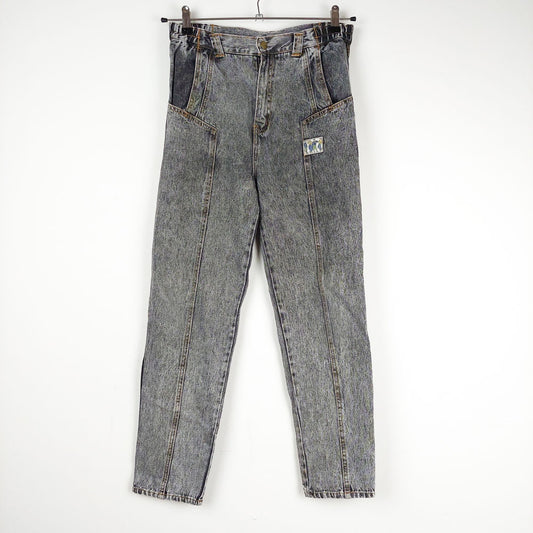 VIN-TR-27462 Vintage παντελόνι denim γκρι S