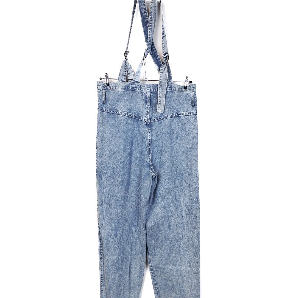 VIN-TR-34333 Vintage ολόσωμη τζιν φόρμα L