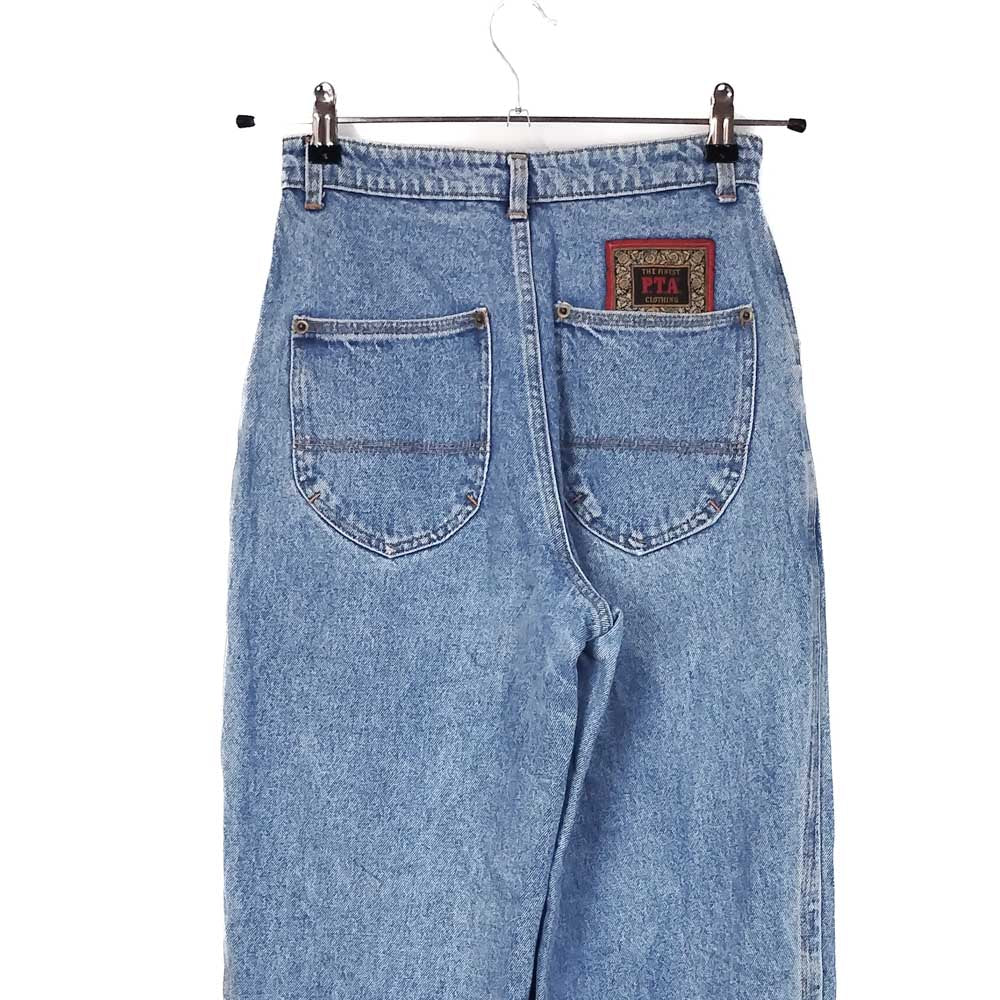 VIN-TR-34335 Vintage ψηλόμεσο τζιν παντελόνι XS