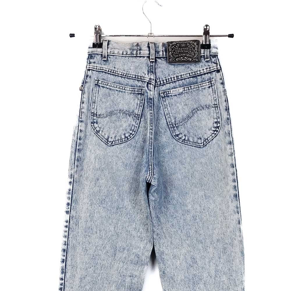 VIN-TR-34338 Vintage ψηλόμεσο τζιν παντελόνι XS