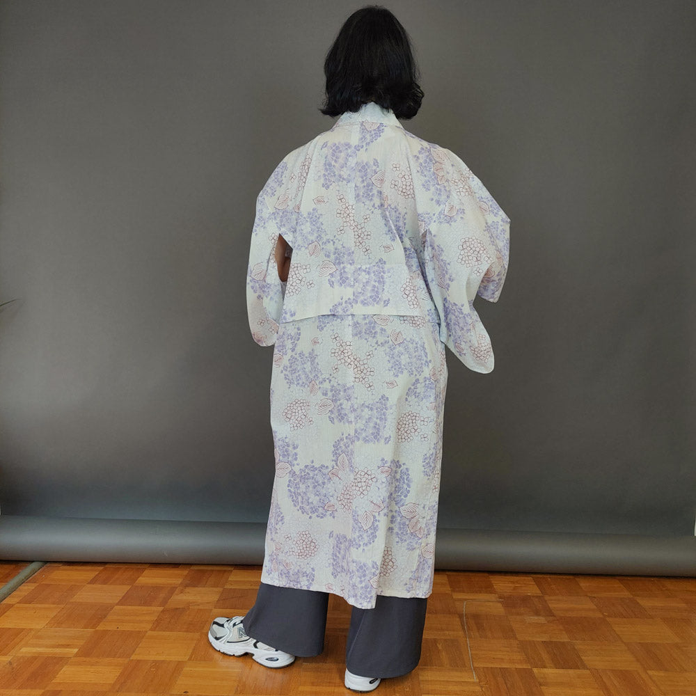 VIN-JAP-26721 Vintage ιαπωνικό κιμονό αυθεντικό Free size