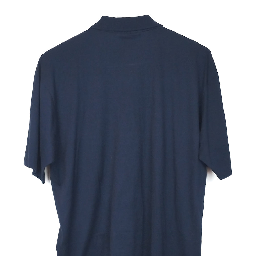 VIN-TEE-34612 Vintage κοντομάνικη βαμβακερή μπλούζα polo L