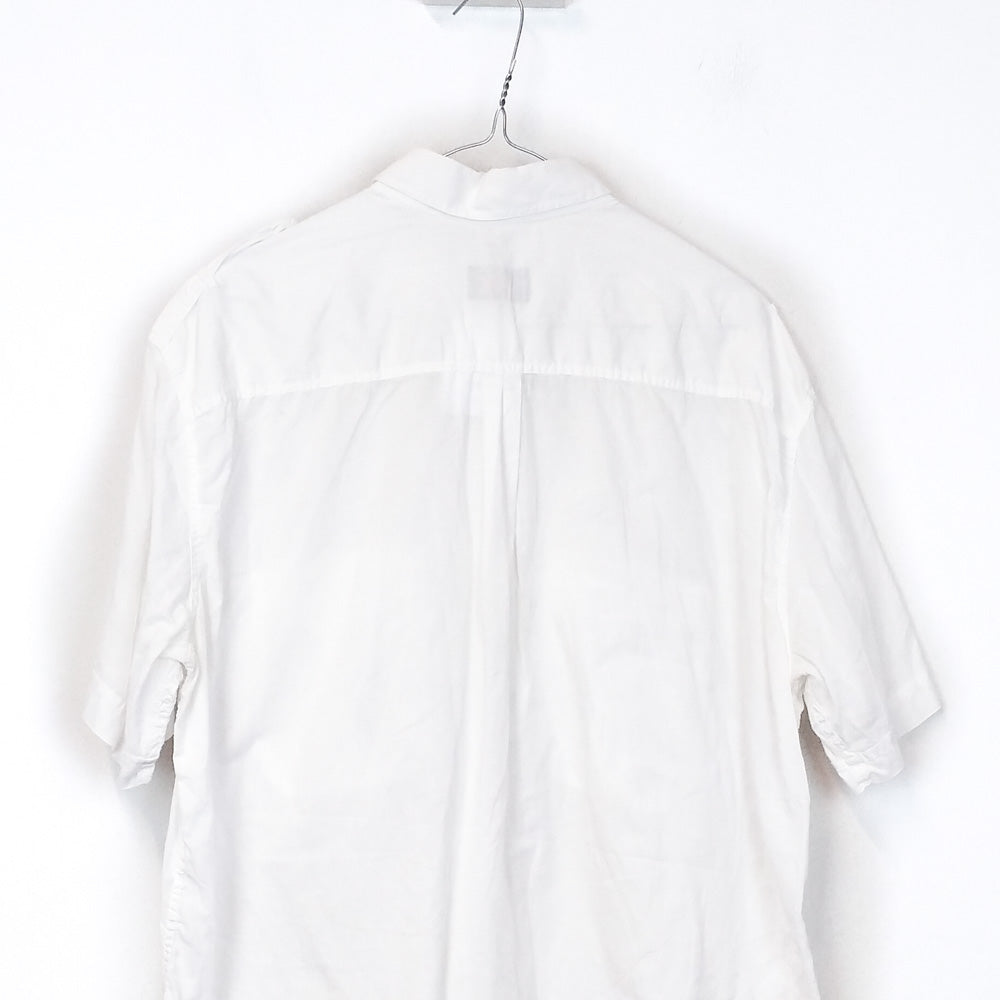 VIN-SHI-34674 Vintage πουκάμισο βαμβακερό M-L