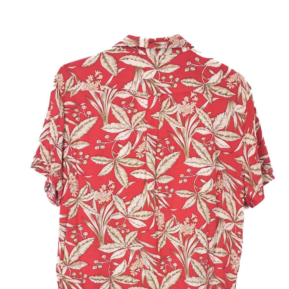 VIN-SHI-34647 Vintage πουκάμισο hawaiian style M