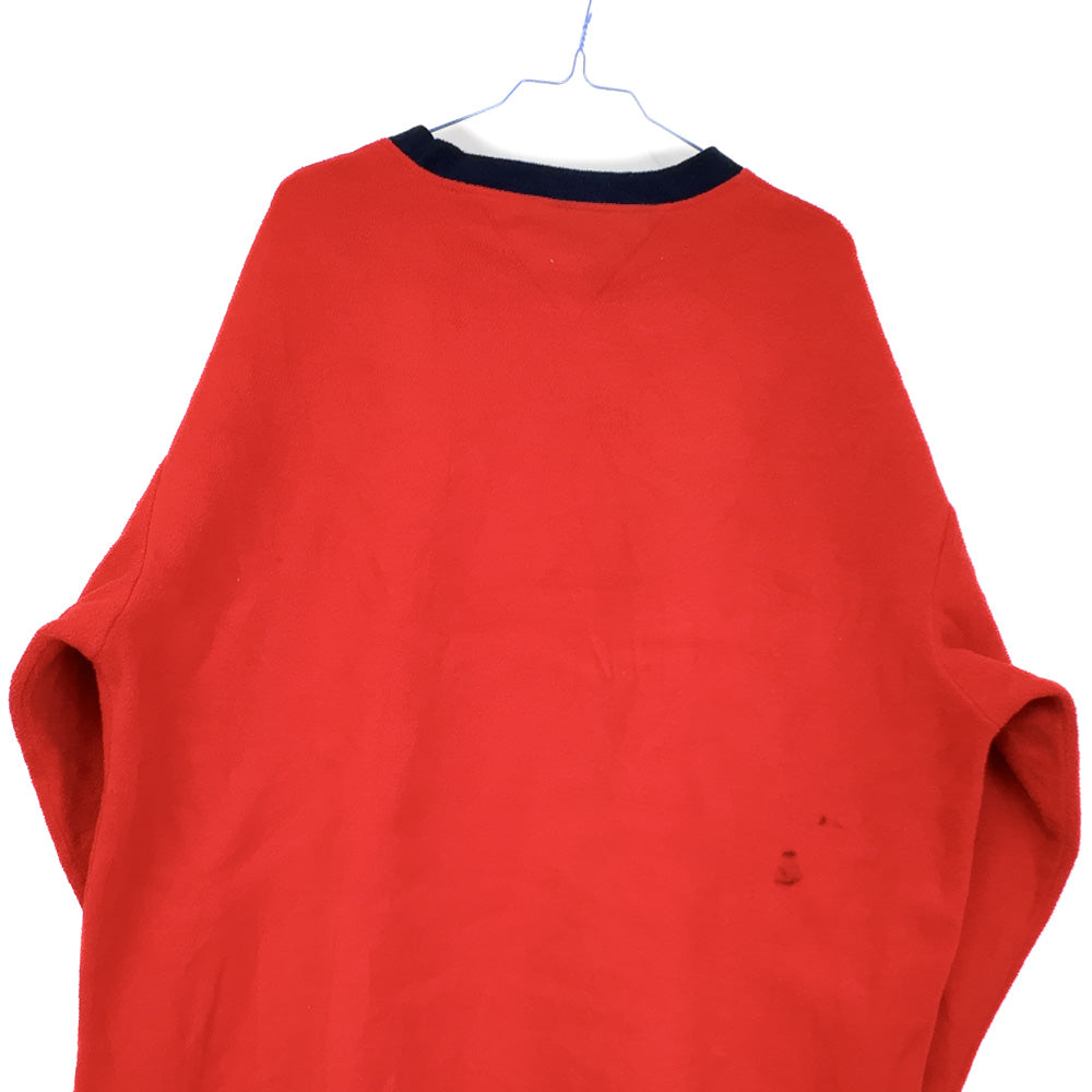 VIN-SW-35487 Preloved φλις μπλούζα unisex Tommy Hilfiger L