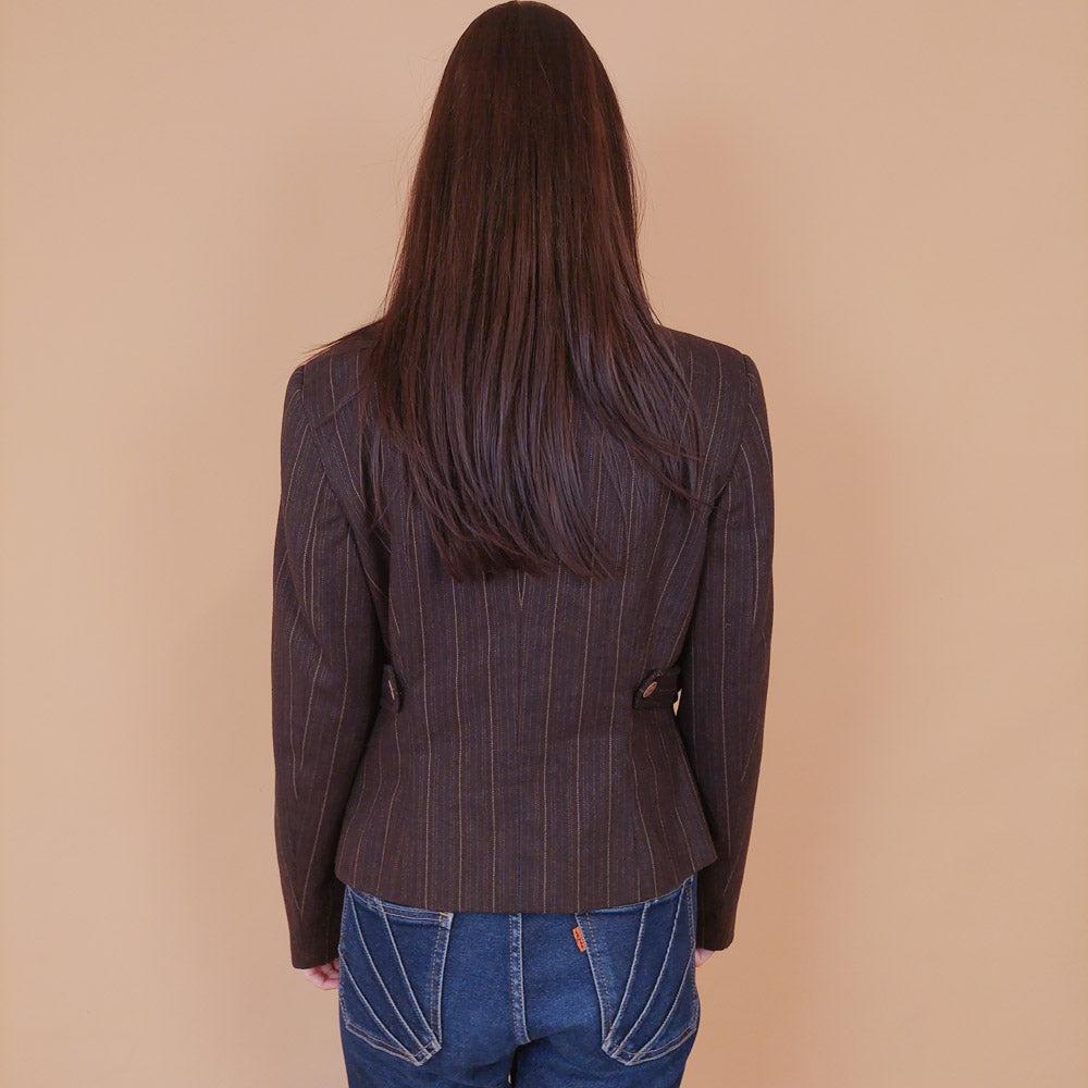 VIN-OUTW-32496 Vintage μάλλινο σακάκι M