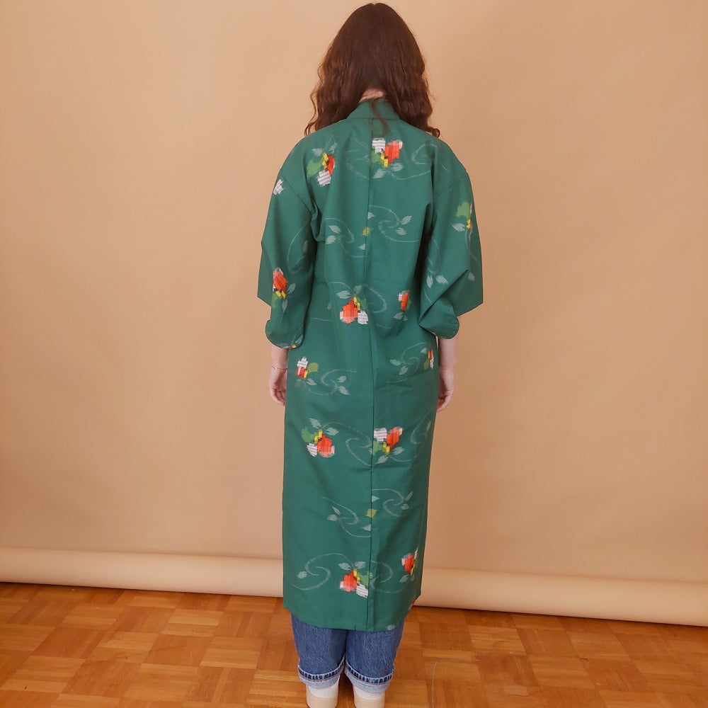 VIN-JAP-34932 Vintage ιαπωνικό kimono αυθεντικό S-M