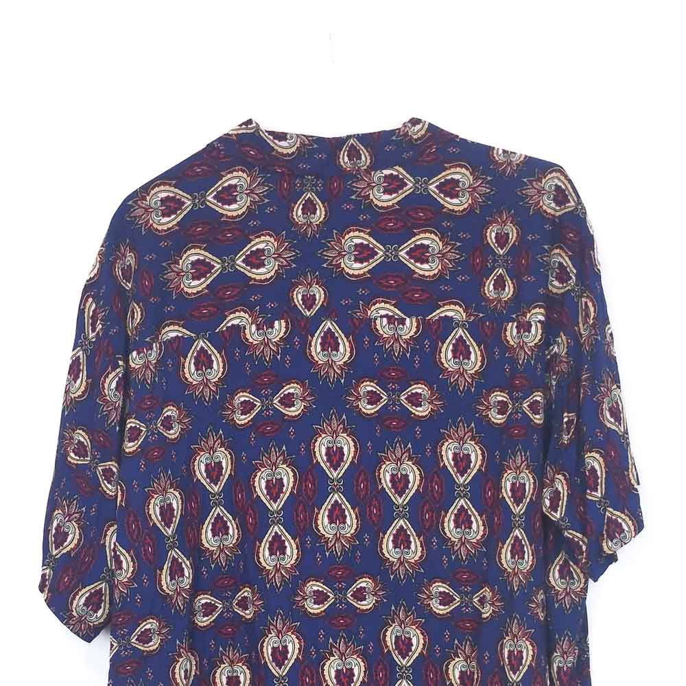 VIN-SHI-35266 Vintage πουκάμισο βισκόζη crazy pattern 4XL