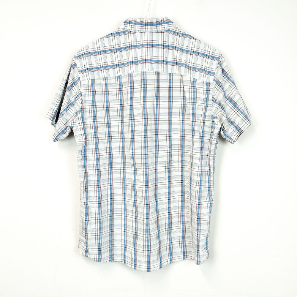 VIN-SHI-28105 Vintage πουκάμισο βαμβακερό Levi's καρό S-M