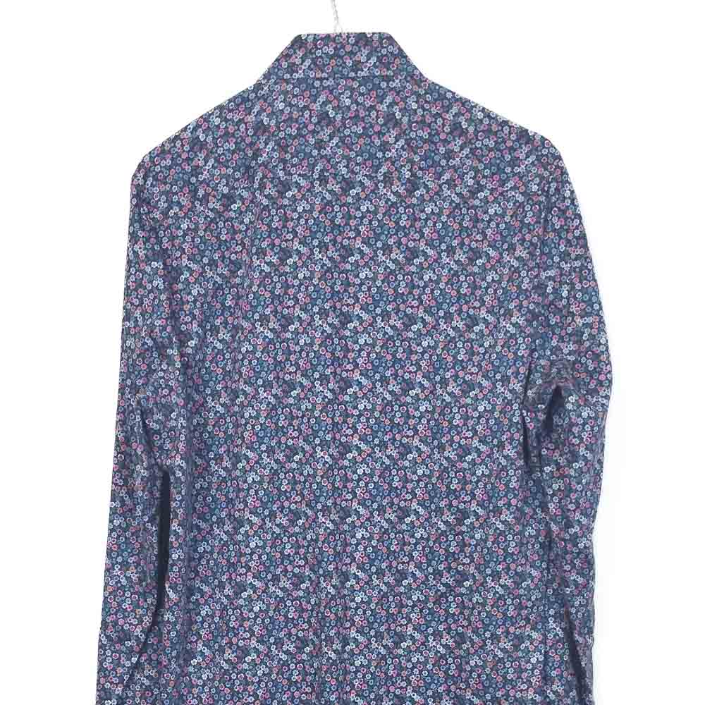 VIN-SHI-35242 Vintage πουκάμισο βαμβακερό floral M