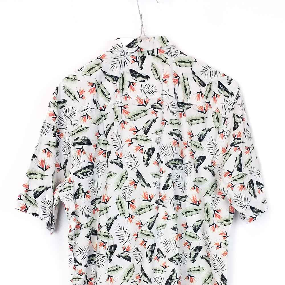 VIN-SHI-35274 Vintage πουκάμισο βαμβακερό hawaiian style XL