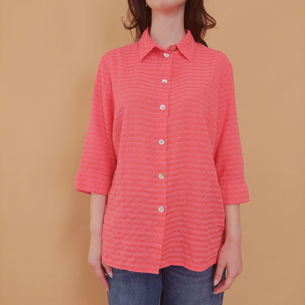 VIN-BLO-31368 Vintage πουκάμισο βισκόζη L