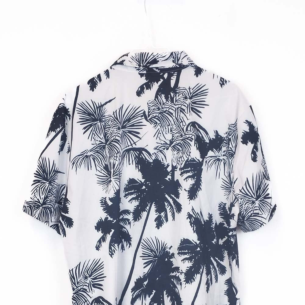 VIN-SHI-35280 Vintage πουκάμισο hawaiian style L