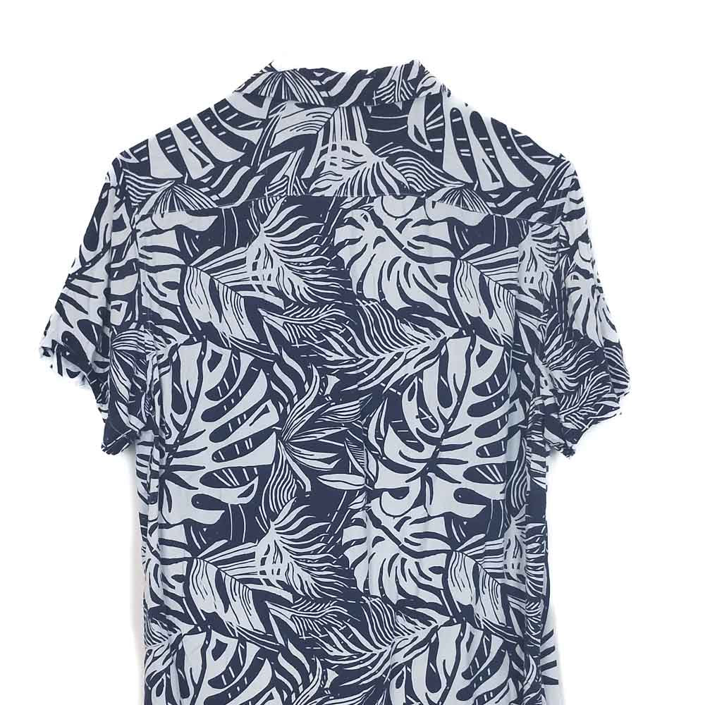 VIN-SHI-35243 Vintage πουκάμισο βισκόζη hawaiian style M