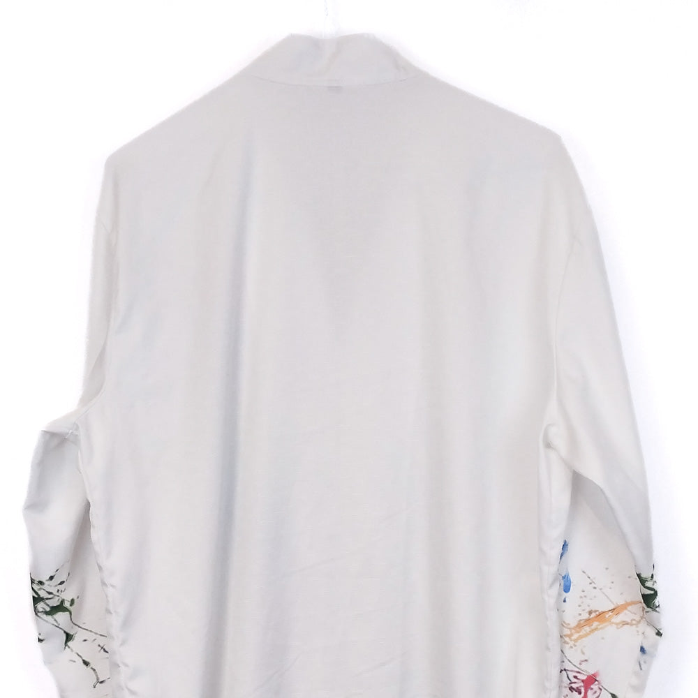 VIN-SHI-35247 Vintage πουκάμισο crazy pattern XL
