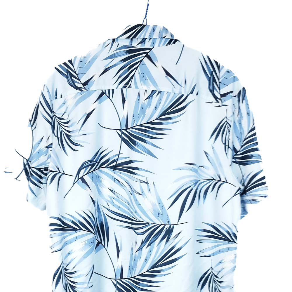 VIN-SHI-31868 Vintage πουκάμισο hawaiian print M