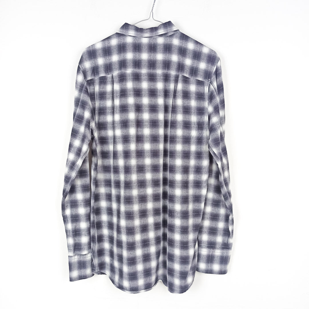 VIN-SHI-25317 Second hand πουκάμισο flannel καρό M