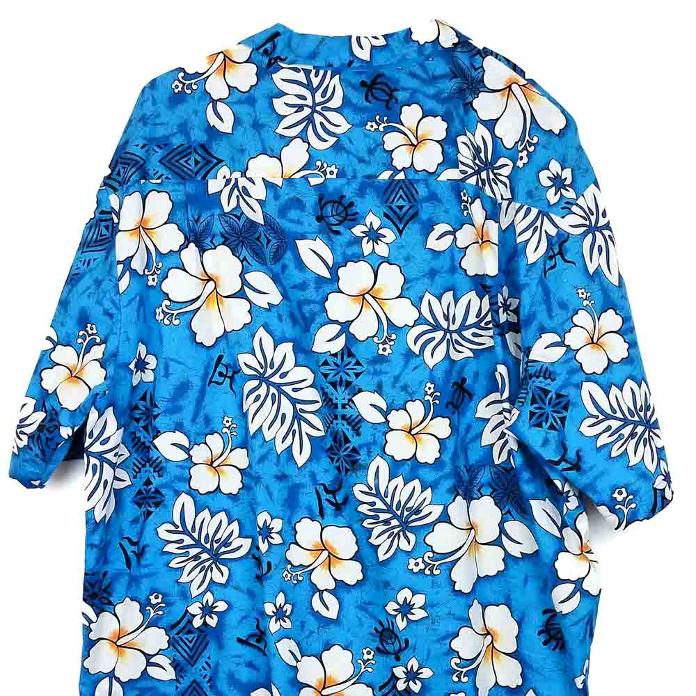 VIN-SHI-31745 Vintage πουκάμισο hawaiian print 3XL