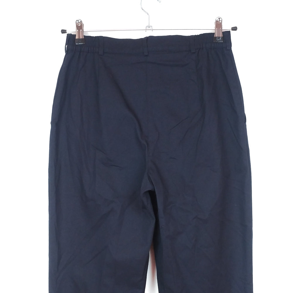 VIN-TR-31982 Vintage μπλε παντελόνι capri M