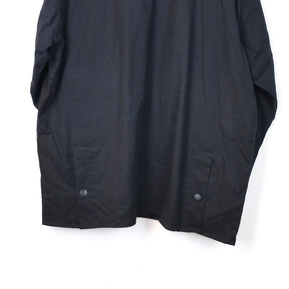 VIN-OUTW-33638 Vintage waxed jacket unisex μπλε L