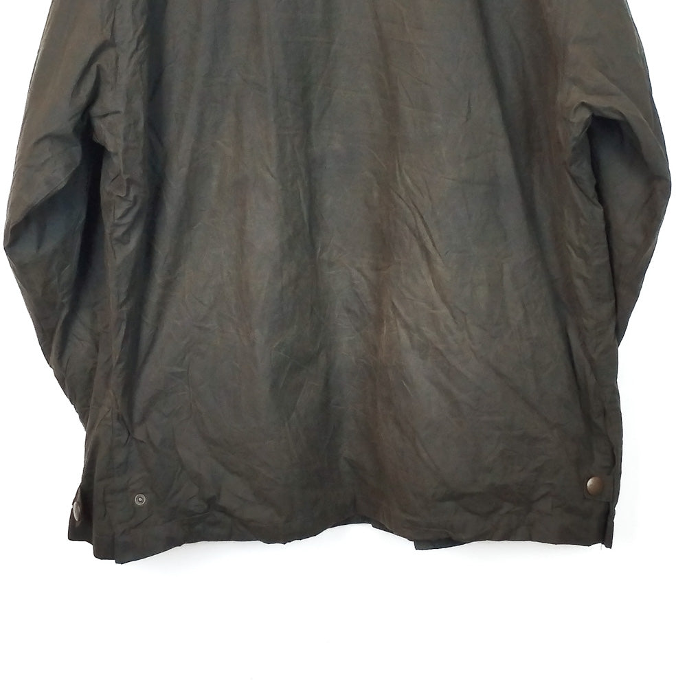 VIN-OUTW-33642 Vintage waxed jacket unisex χακί 2XL